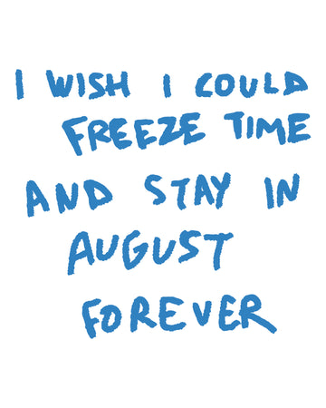 August - Poster