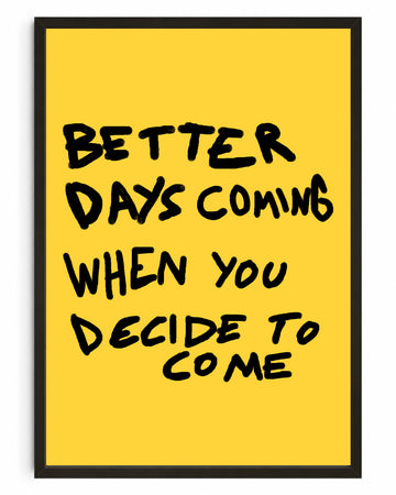 Better Days - Poster
