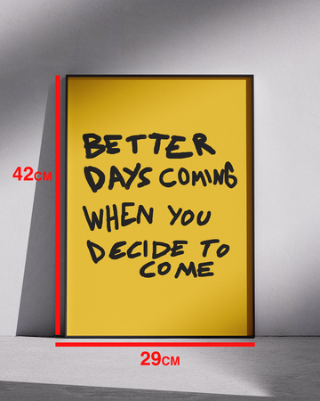 Better Days - Poster